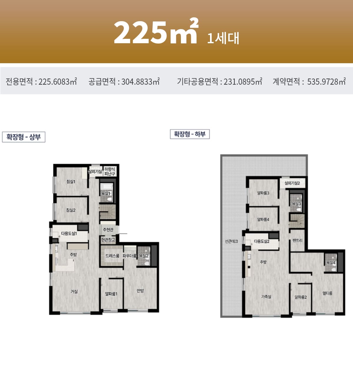 경기광주역 롯데캐슬 시그니처 평면도 225